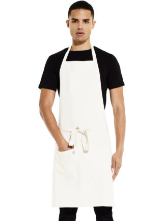 <span style="color: #339966;">SA77</span> Recycled Unisex Bib Apron with Pockets